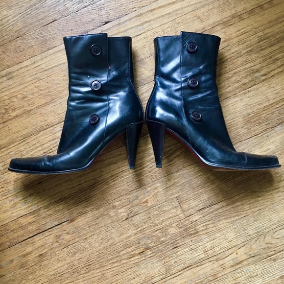 Leather Ankle Boots Made In The Mountains of Italy - Picture 2 of 5